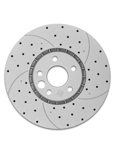 Тормозной диск Gerat F242P (передний) Platinum