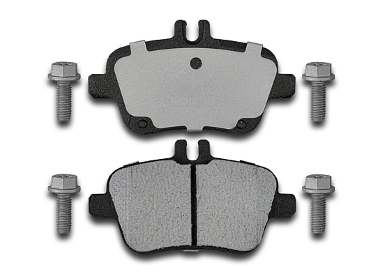 Тормозные колодки Gerat BPR142PG (задние) Low-metallic