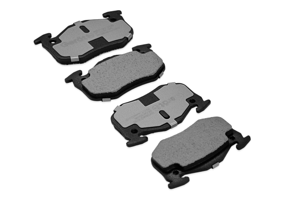 Тормозные колодки Gerat BPR183PG (задние) Low-metallic