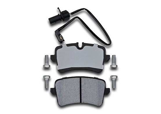 Тормозные колодки Gerat BPR129PG (задние) Low-metallic