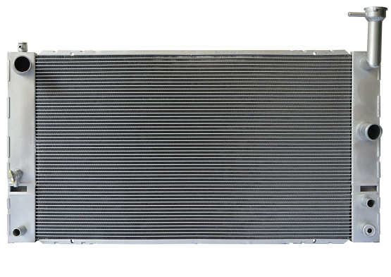 Радиатор охлаждения двигателя Gerat TY-176/1R цельноалюминиевый