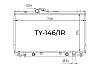 Радиатор охлаждения двигателя Gerat TY-146/1R