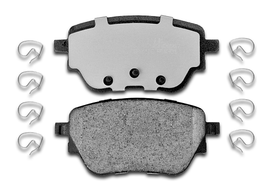 Тормозные колодки Gerat BP-R134C (задние) Platinum