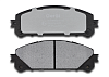 Тормозные колодки Gerat BPF136PG (передние) Low-metallic
