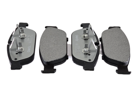 Тормозные колодки Gerat BPF223PG (передние) Low-metallic