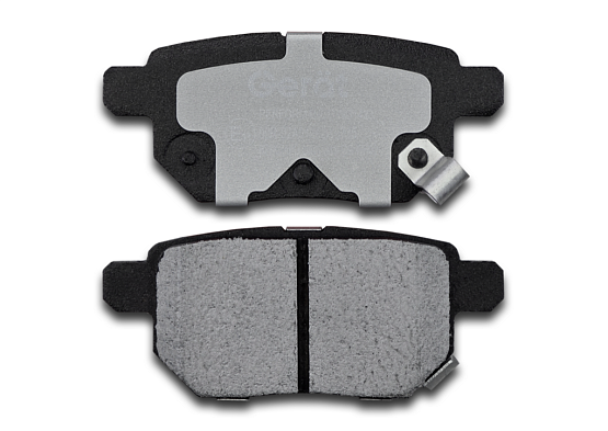 Тормозные колодки Gerat BPR074PG (задние) Low-metallic