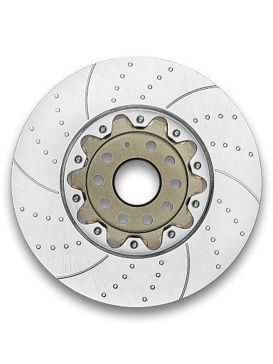Тормозной диск двухсоставной Gerat GSDF025 (передний) Sport