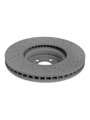 Тормозной диск Gerat DSK-F214C (передний) двухсоставной