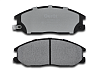 Тормозные колодки Gerat BPF116PG (передние) Low-metallic