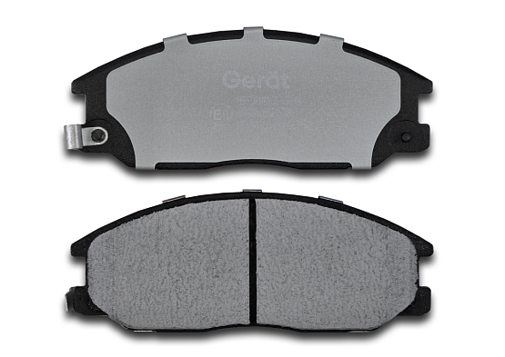 Тормозные колодки Gerat BPF116PG (передние) Low-metallic
