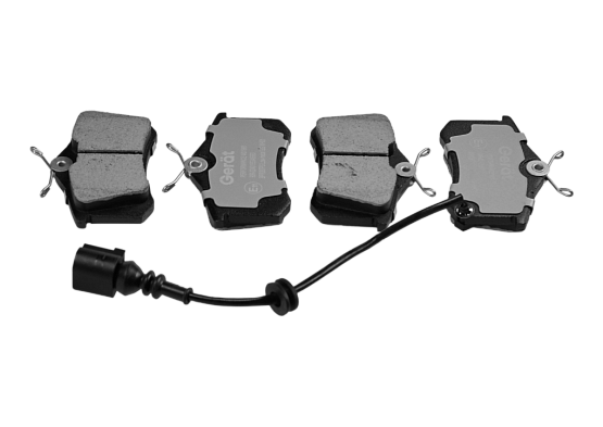 Тормозные колодки Gerat BPR087PG (задние) Low-metallic