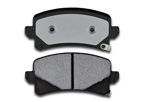 Тормозные колодки Gerat BPR169PG (задние) Low-metallic