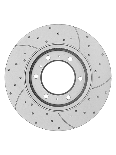Тормозной диск Gerat F297P (передний) Platinum