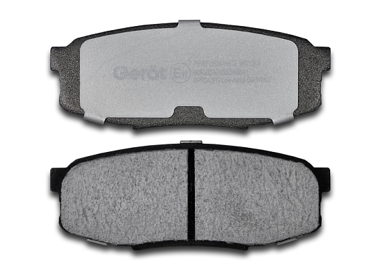 Тормозные колодки Gerat BPR042PG (задние) Low-metallic