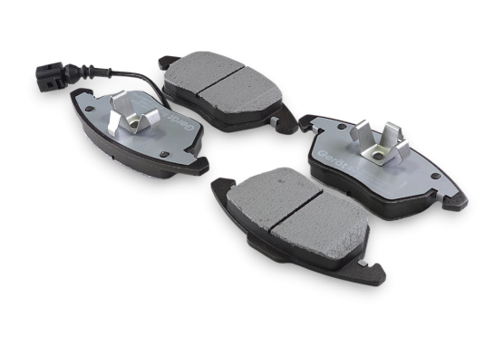 Тормозные колодки Gerat BPF196PG (передние) Low-metallic