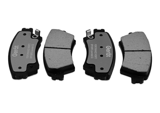 Тормозные колодки Gerat BPR196PG (задние) Low-metallic