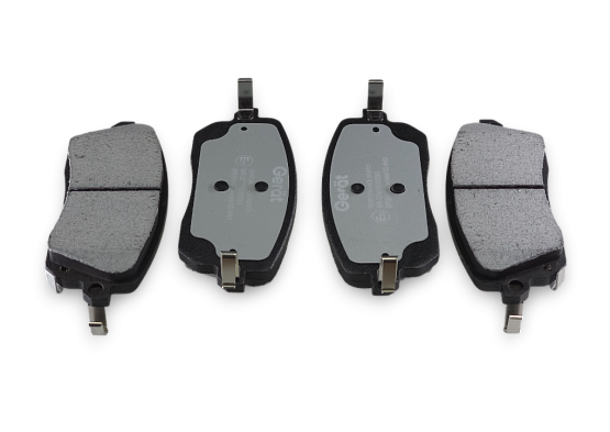 Тормозные колодки Gerat BPF291PG (передние) Low-metallic